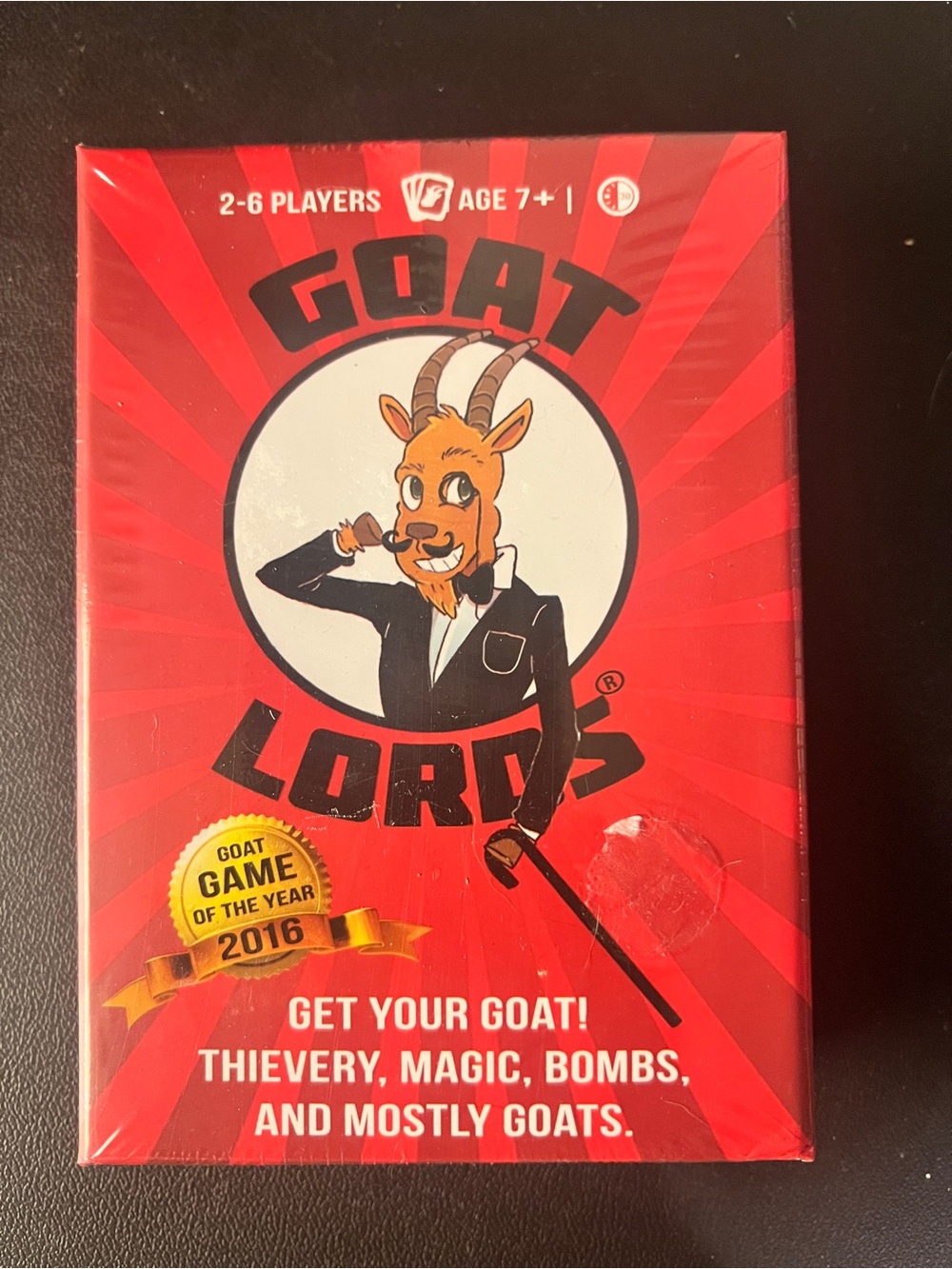 Goat Lords Game Hilarious, Addictive & Competitive Card Game NEW & SEALED